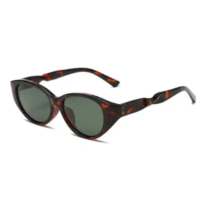 Lunettes de soleil polarisées pour femmes, tendance européenne et américaine, protection contre le vent, UV400, ultraviolet, petite monture