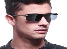 Mode gepolariseerde zonnebrillen Men Designer Night Vision Eyewear Man039S UV400 Day Night Sun Glasses 15 kleuren voor Male6456098