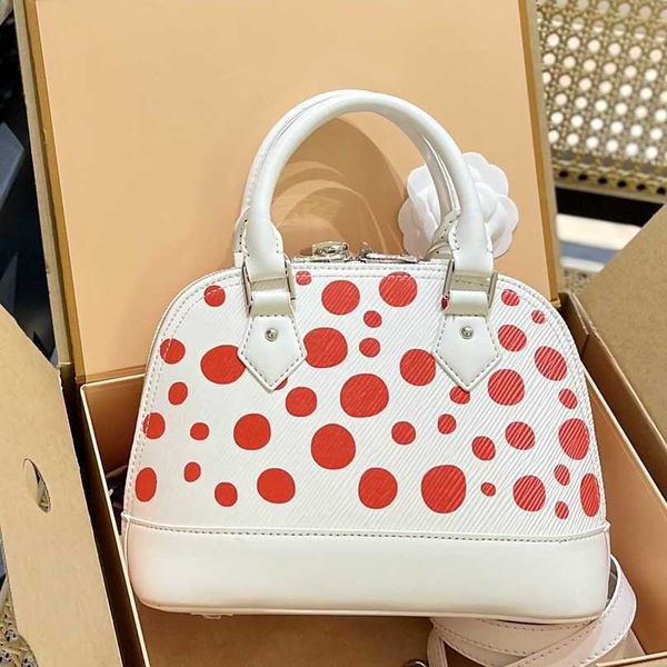 Mode Polka Dot Shell Sac En Cuir Designer Sacs À Main Femmes Sacs À Bandoulière Coquillage Sac Bandoulière Sacs Luxurys Sacs À Main Femmes Totes