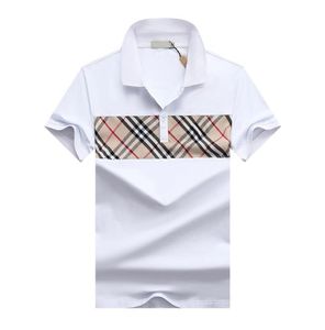 T-shirt à manches courtes pour hommes d'été 100 polo en coton haut simple commerce extérieur original unique haut de gamme broderie M T-shirt