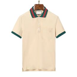 2024 Mens Stylist Polo Shirts Luxury Italia Hombres Ropa de manga corta Moda Casual Hombres Camiseta de verano Muchos colores están disponibles Tamaño M-3XL