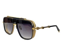 Mode populaire designer 104 lunettes de soleil pour hommes vintage forme carrée punk Hemming lunettes Avantgarde style classique qualité supérieure An7174566
