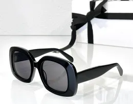 Mode populaire designer 40262 lunettes de soleil pour femmes forme carrée classique lunettes en acétate haut de gamme été style de loisirs simple anti-ultraviolet livré avec étui