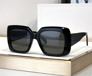 Mode populaire ontwerper 40263 zonnebrillen voor vrouwen eenvoudige vierkante acetaatglazen zomer buiten vrije vrije tijd en veelzijdige stijl anti-ultraviolet komen met doos