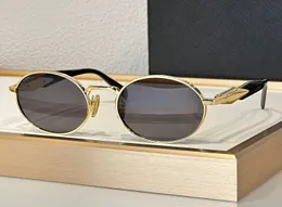 Mode populaire designer 65Z lunettes de soleil pour femmes vintage ovale forme métal cadre lunettes été élégant style tendance anti-ultraviolet venir avec étui