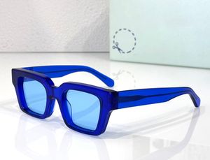 Mode populaire designer hommes lunettes de soleil 012 classique vintage tendance carrée épaisse plaque lunettes avant-garde hip hop style lunettes UVProtection viennent avec étui