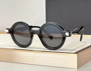 Mode populaire designer Q7 hommes femmes lunettes de soleil vintage forme ronde lunettes d'acétate été simple style tendance qualité supérieure anti-ultraviolet livré avec étui