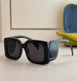 Mode populaire femmes lunettes de soleil 1325 jambes surdimensionnées conception lunettes de forme rectangulaire en plein air à la mode style unique AntiUltraviolet7054877
