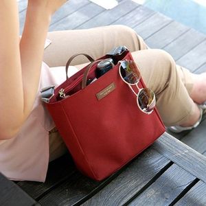 Mode Draagbare Reizen Crossbody Bag Lichtgewicht Multi-Story Schoudertas Multifunctionele Opbergtas