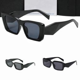 Gafas de sol de moda Gafas de sol de diseñador para mujeres Goggle Goggle Outdoor Beach para mujeres Gassas Opcional Triangular Firma