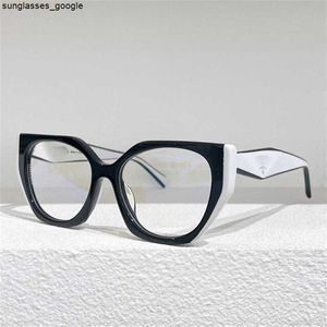 Mode Pradd cool lunettes de soleil designer nouveau P famille lunettes irrégulières cadre femmes Ins Net rouge même lentille plate 18w