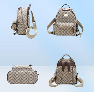 Mode afdrukpatroon RUCKSACK Classic Hoogwaardige Backpack School Luxury Mini Backpack Dames Designer Leather Lederen Bolsas6563943