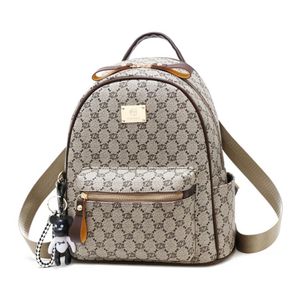 Mode afdrukpatroon RUCKSACK klassieke hoogwaardige backpack school luxe mini rugzak vrouwen designer lederen bolsas292y