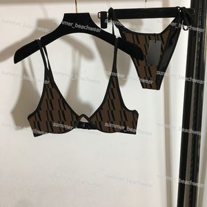 Mode bedrukte sexy halter bikini omkeerbare badkleding voor vrouwen zomerontwerper strand surfen zwempak ggitys kanalen burburress bfoi