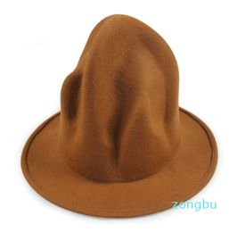 Accessoires de mode hommes tube de laine noire fedoras chapeau de buffle chapeau de montagne Pharrell Williams