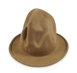 Mode rekwisieten men039s zwarte wollen buis fedora Buffalo Hat Mountain Hat Pharrell Williams 3220331