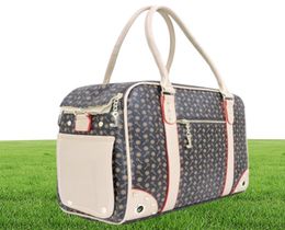 Mode PU Designer Dog Carrier Bag Brand Pet Handtas Outdoor Travel Tas Tas Honden Honden Leveringen PS1415576812