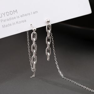 Mode Punk Cool Girl oorbellen voor vrouwen Girls Fashion Metal Chain Boucle D'Oreille Wedding Bridal Jewelry Gifts