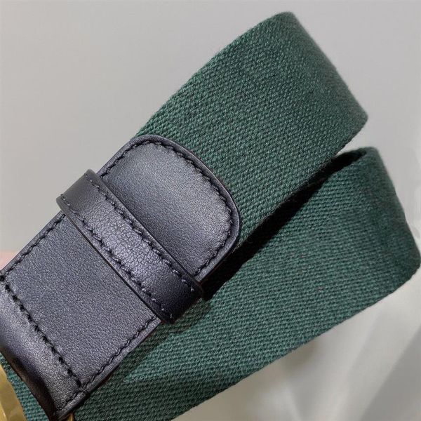 qualité de la mode vert bleu web avec ceinture en cuir noir pour femmes avec boîte mode hommes classique or argent boucle ceinture hommes designe3040