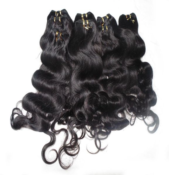 Fashion Queen Bulk Hair 20pcslot 50gpiece Body Wave Cabello humano indio que teje con entrega rápida 6226011