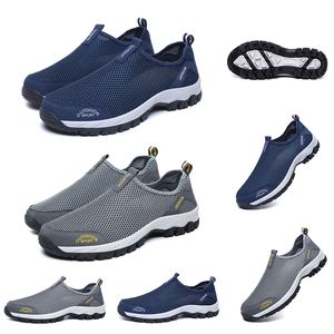 Mode Race Bleu Gris femmes chaussures de course pour hommes Été Respirant Sports de plein air baskets Marque maison Fabriqué en Chine taille 39-44