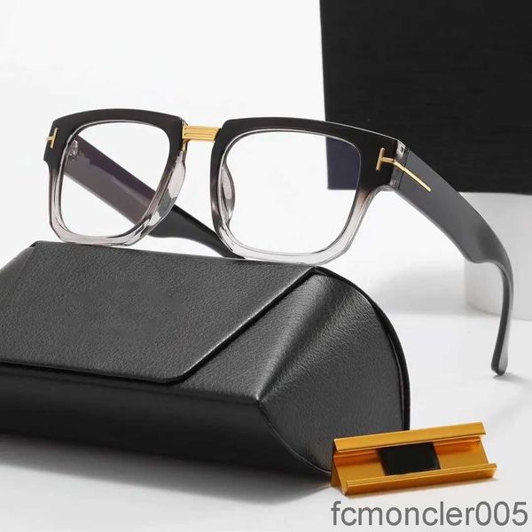 Lunettes à lecture de mode Tom Designer Prescription Opie Opie Cames Configurable Lens Mens Sunglasses Médies 86yd