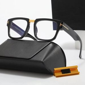 Fashion Lire des lunettes de prescription Tom Eyeglass Frames optiques Configurable Lens Homme Designer Dames Lunettes de soleil