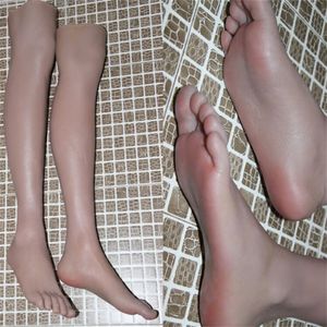 2023 Echte mannelijke voet Art mannequin lichaam Blood vesse Siliconen Fotografie Zijden schoen Kousen Sieraden pop Model zachte silicagel 1PC C804