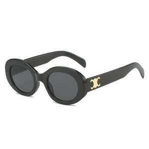 Fashion Retro Cats Eyewear Women's French Sunglasses Oval Eye Street For Eyeglass Women Designer Accessoires DHPBG