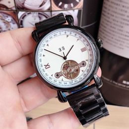 Fashion Retro Men kijken de beroemde ontwerper automatische mechanische heren sportwacht 42 mm roestvrij staal met lichtgevende waterdichte merkhorloge van hoge kwaliteit