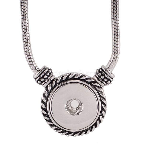Mode-strass étoile métal Snap collier beauté Fit bricolage 18mm boutons pression bijoux en gros femmes Kc0929 cadeau de noël