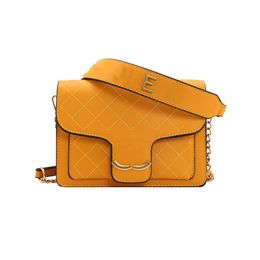 Modieuze Messenger Bag met ruitvormige ketting, alle bijpassende Ins, super populaire draagbare schoudertassen voor dames