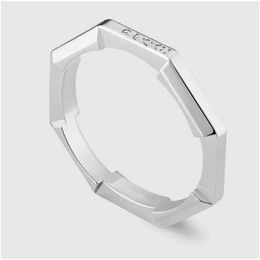 Fashion Ring 925 ring sterling zilver Ringen Link naar Love Stud Ring ringen voor heren en dames Feest Bruiloft verlovingssieraden liefhebbers cadeau