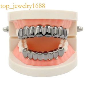 Fashion- rose or pistolet noir couleur mode électroplaste grillz dents bouche grillades bijoux pour femmes hommes