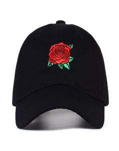 Mode Roses Men Dames Honkbal Caps Spring Summer Sun Hats For Women Solid Snapback Cap Whole Dad Hat9513047