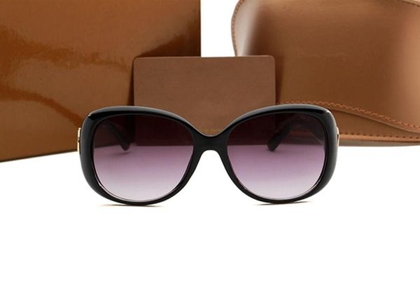 Fashion Round Sunglasses Eyewear Sun Sun Designer Brand Black Metal Frame Dark 50 mm Glass Lences For Mens Womensg3660