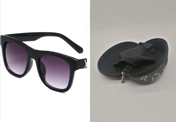 Fashion Round Sunglasses Eyewear Sun Sun-Sun Designer Brand Black Metal Frame Dark 50 mm Glass Lens For Mens Womensv8896