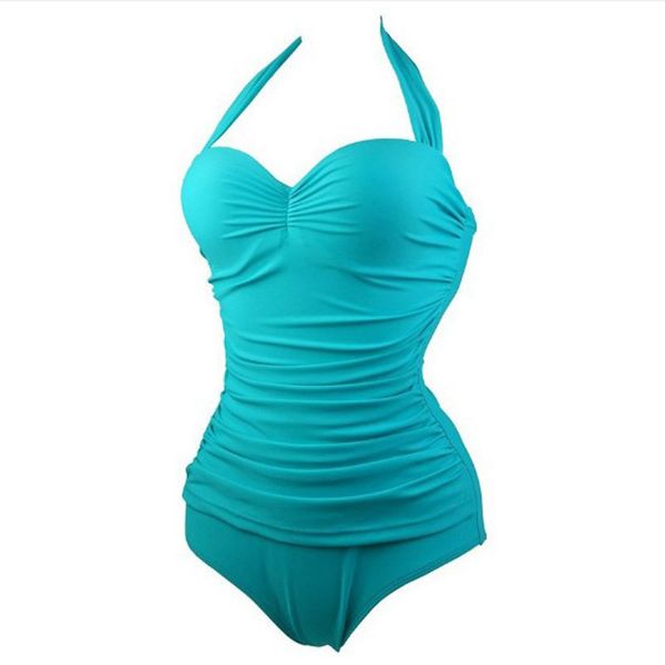 Fashion-S-3XL Plus Size Bather rembourré 2019 Sexy Scoop back Femme Maillot de bain une pièce maillots de bain femmes monokini maillot de bain maillot de bain