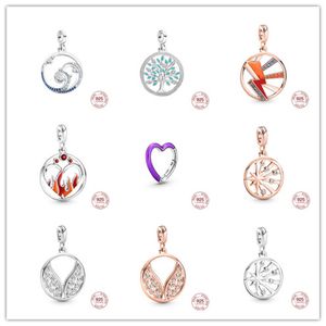 Fashion S925 Sterling Silver Loose kralen Geluk Tree kralen Bracelet Love Heart Supply Chain Charme Originele fit Pandora ketting hanger dames sieraden cadeau