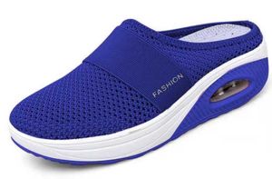 Fashion Sandals 2022 Dames Wedges Platformschoenen vrouwelijke slijbanen slippers ademend mesh lichtgewicht dames sandalias de 479b