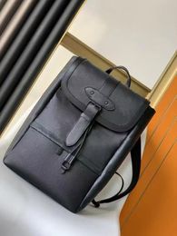 Fashion Saumur Backpack Real Leather Day Clutch Designers Backpacks Reistas Casual grote capcity camping wandelzakken 45913