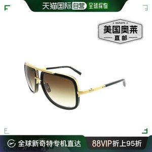 Fashion Senior Ditary Sunglasses Mach-One DRX-2030B-59 Unisex Pilot Zonnebril Shiny 18K Gold High Quality Eyewear met origineel logo