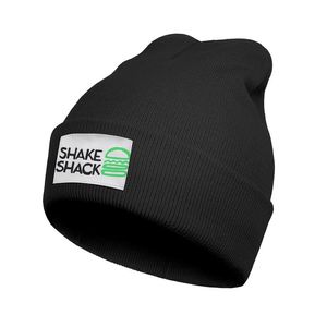 Fashion shake shack logo Winter Warm Watch Beanie Hat Cuffed Plain Hats Sqaure Scottsdale Shake Shack Burger Dog2720