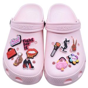 Fashion Shoe Charms Accessoires Clog Shoe Fleurs Décoration Boucle Pièce pour Sandale de plage