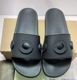 Zapatos de moda BU Slides Diseñador Sandalia Clásicos Zapatillas Hombres Mujeres Pareja Modelos Tamaño 35-45