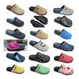 Mode schoenen Slippers Designer Schoenen Dames Heren Platform Slides Muilezel Platte Mode Suède Zomer Leer Favoriete Kamer Huis Bont Sandalen Favoriete Sliders