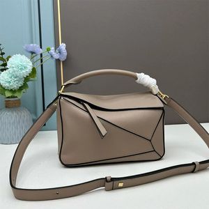 Bolso de hombro de moda de cuero genuino hecho estilo tronco bolsos de color sólido para bolsos de mano de mujer