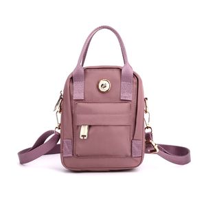 Mode schoudertas dames handtas draagbare woon -werkverkeer mobiele telefoon nylon messenger tas