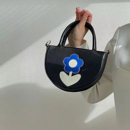 SAG Axillaire de la mode Sac à épaule de la mode Fleurs Fleurées se joignant à un sac à main portative ou en suspension