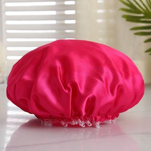 Capeur de douche de mode Hat de bain étanche à double couche